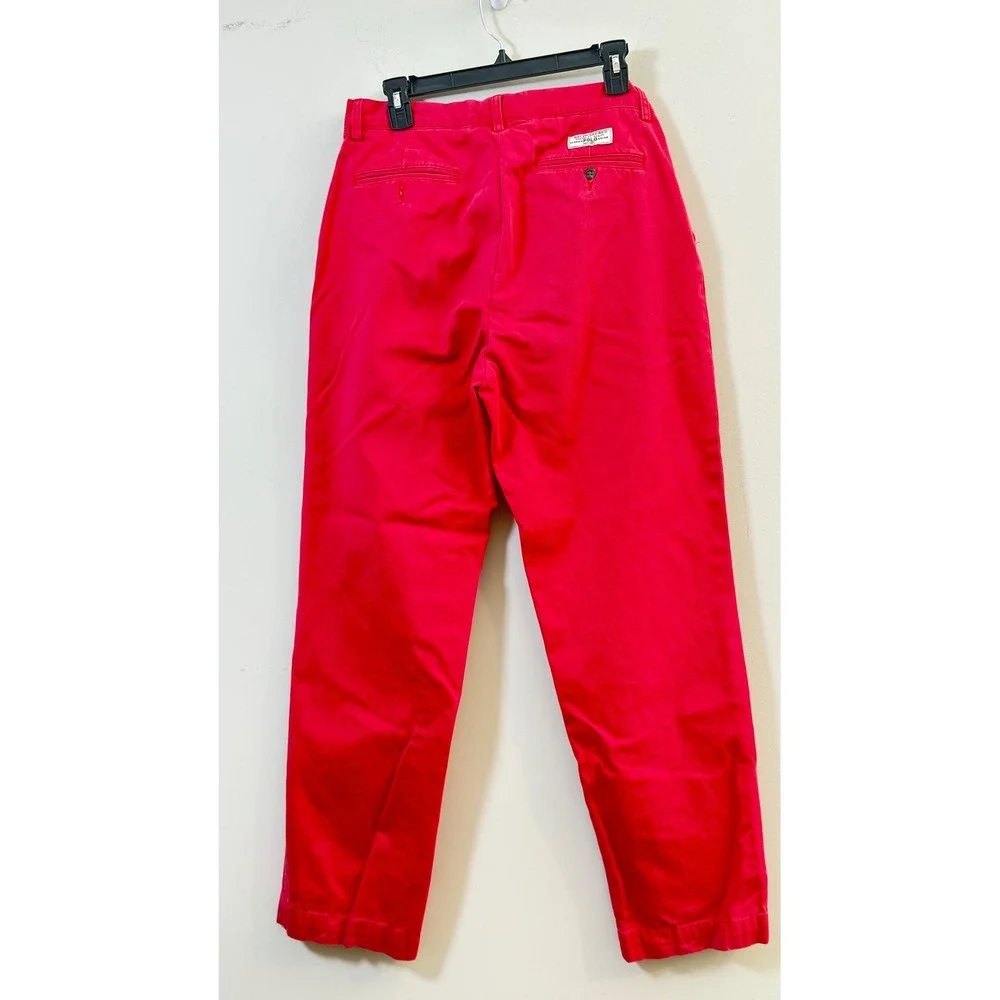 Ralph Lauren Prospect Pant Coral Classic Polo Chino Cotton Men's 32x32